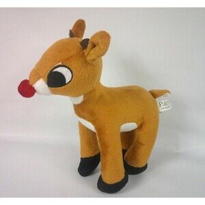 Rudolph The Red Nosed Reindeer Plush Christmas Holiday 8 Inch Toy Factory 2016